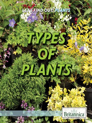 cover image of Types of Plants